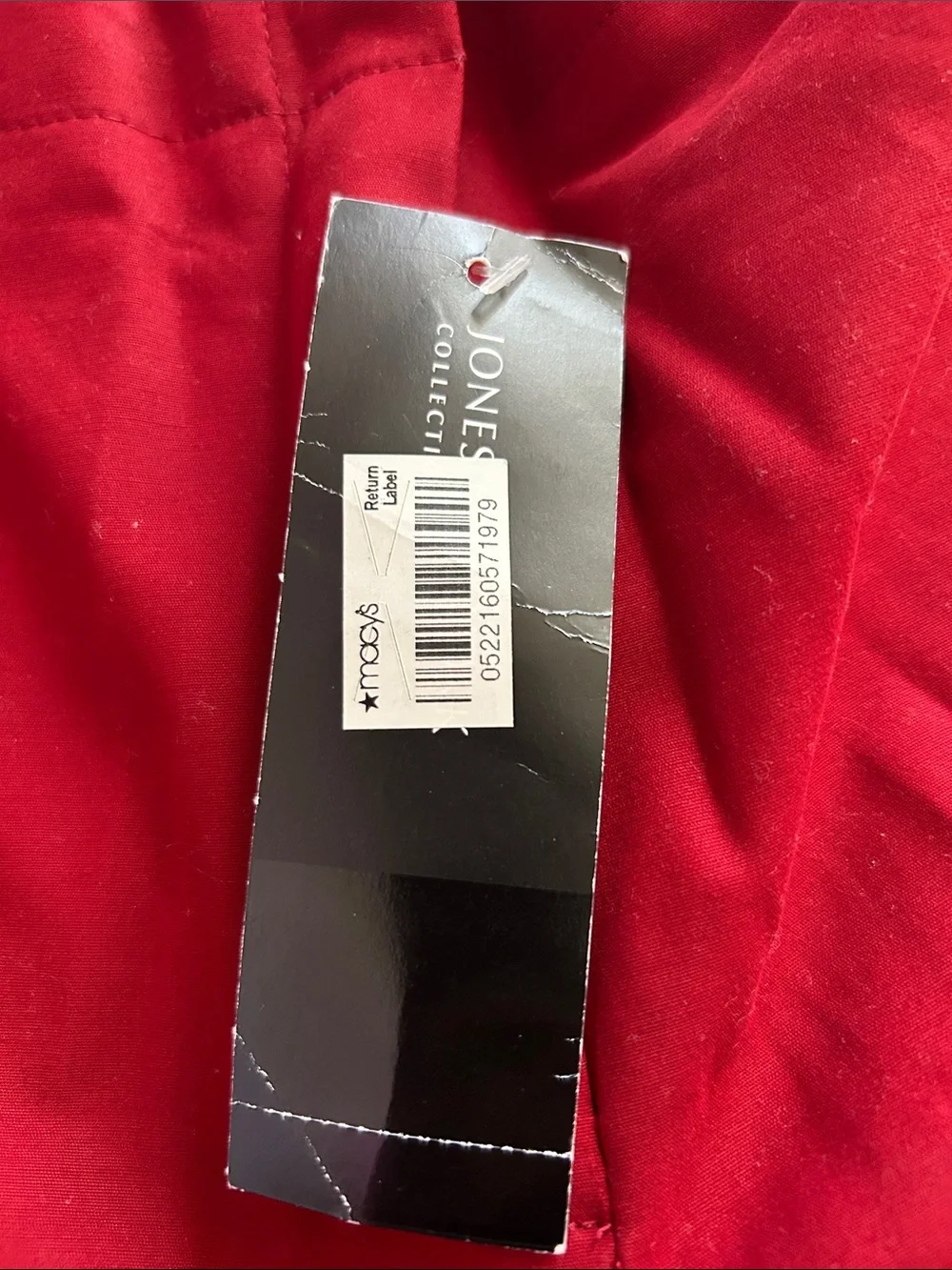 Women's Skinny Pants in Red - Picture 2 of 3